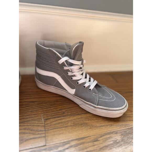 Vans Sk8-Hi Tapered Shoe Size 7.5 Men or 9 Women Gray Skater Outdoors main image 9